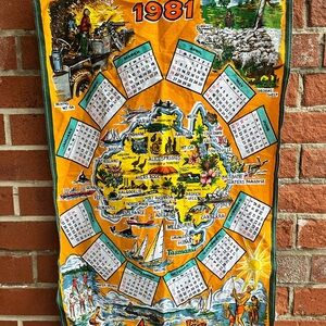 1981 Australian Calendar Tapestry